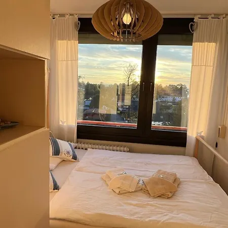 公寓 Steinhuder 1 Zi Vogelnest Am Sauna Balkon Fahrstuhl 文斯托夫