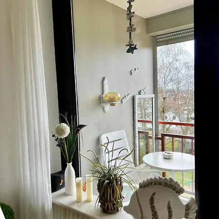 公寓 Steinhuder 1 Zi Vogelnest Am Sauna Balkon Fahrstuhl 文斯托夫