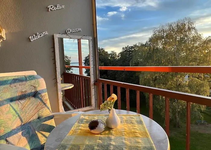 Steinhuder 1 Zi Vogelnest Am Sauna Balkon Fahrstuhl شقة *